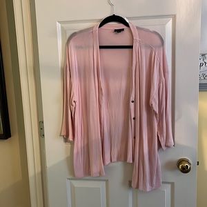 Light pink JJill sweater size xl